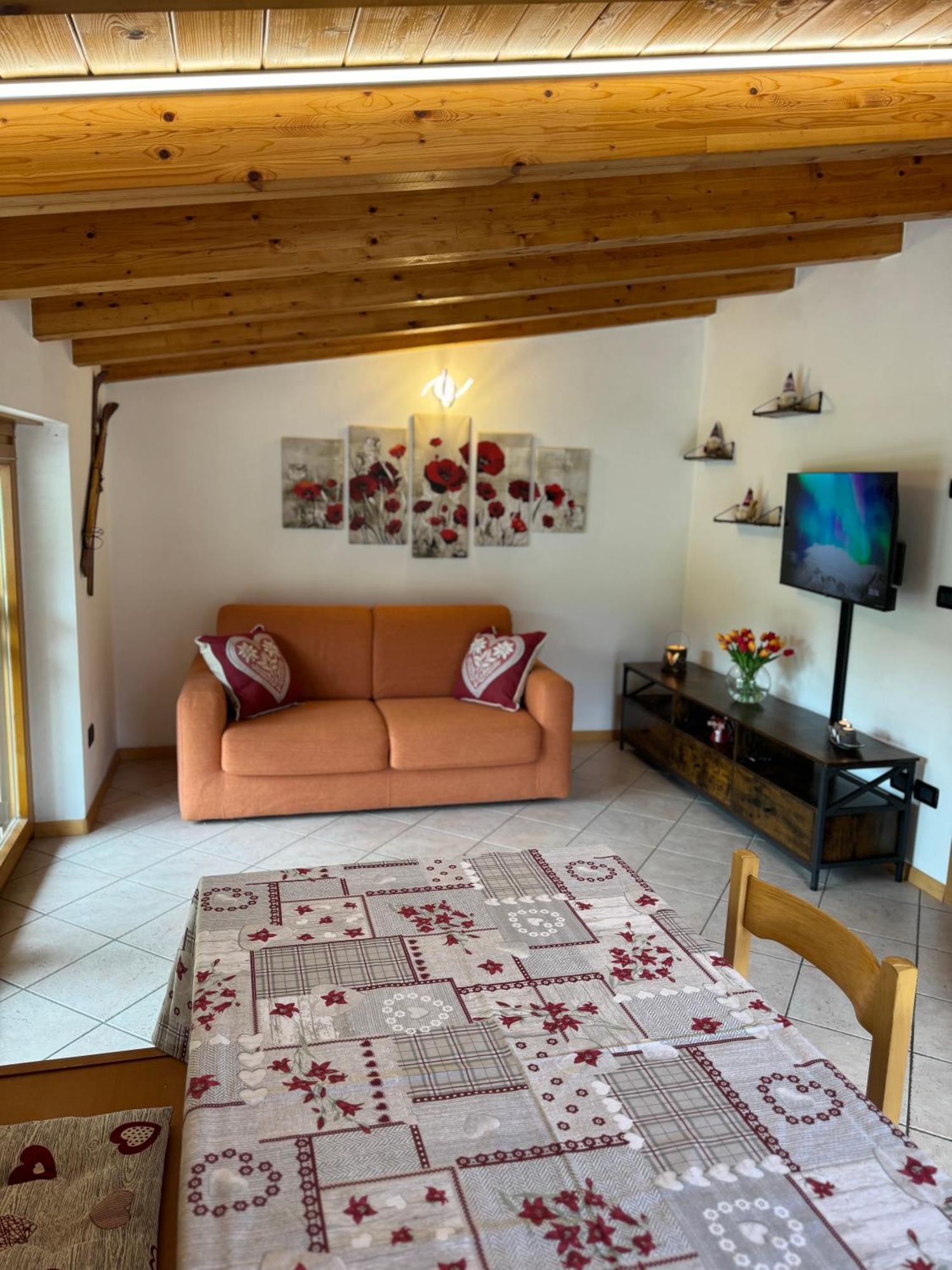 Ferienwohnung Bilocale Baciato Dal Sole Andalo Exterior foto