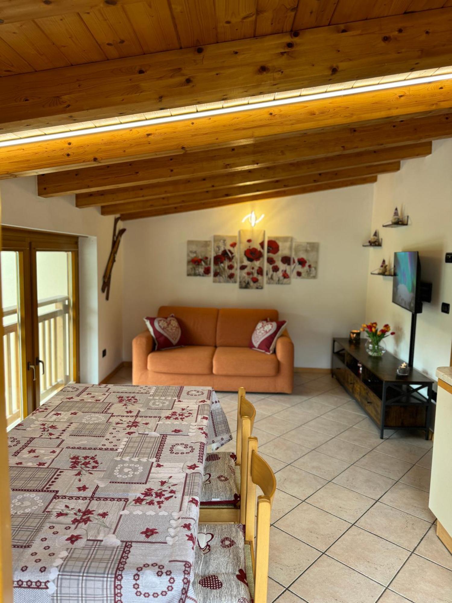 Ferienwohnung Bilocale Baciato Dal Sole Andalo Exterior foto