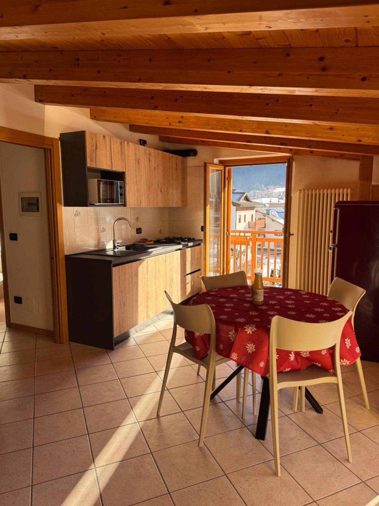 Ferienwohnung Bilocale Baciato Dal Sole Andalo Exterior foto